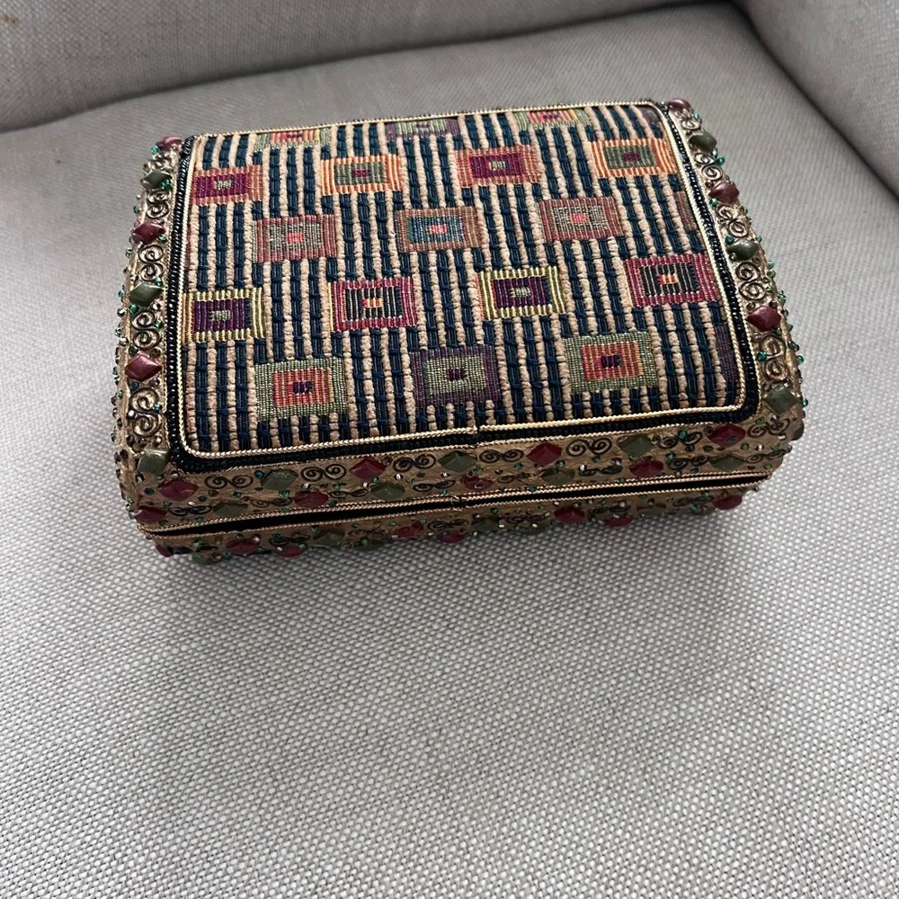 Motif By Mary Frances Vintage Beaded Clutch - Picture 3 of 5